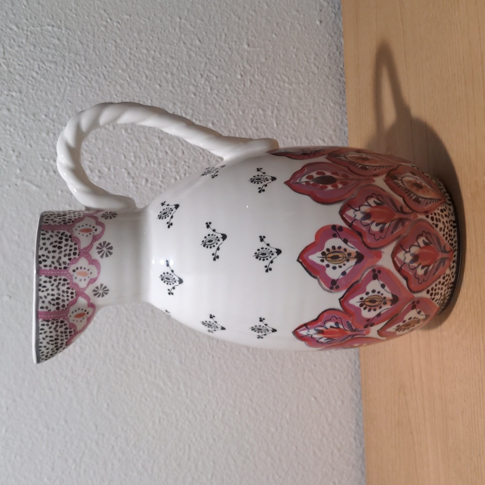EUC Anthropologie Handpainted Revella Pitcher